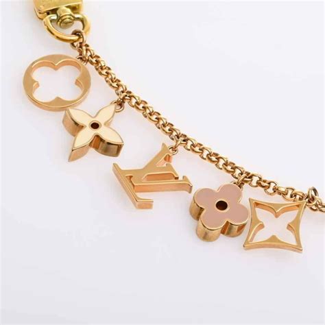 Louis Vuitton Chain Fleur de Monogram M65111 Metal Gold 